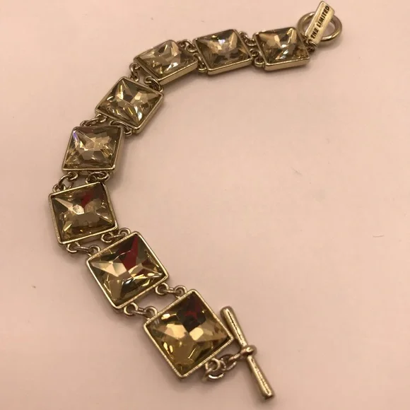 The Limited Gold-Tone & Faceted Crystal Bracelet - Picture 8 of 8